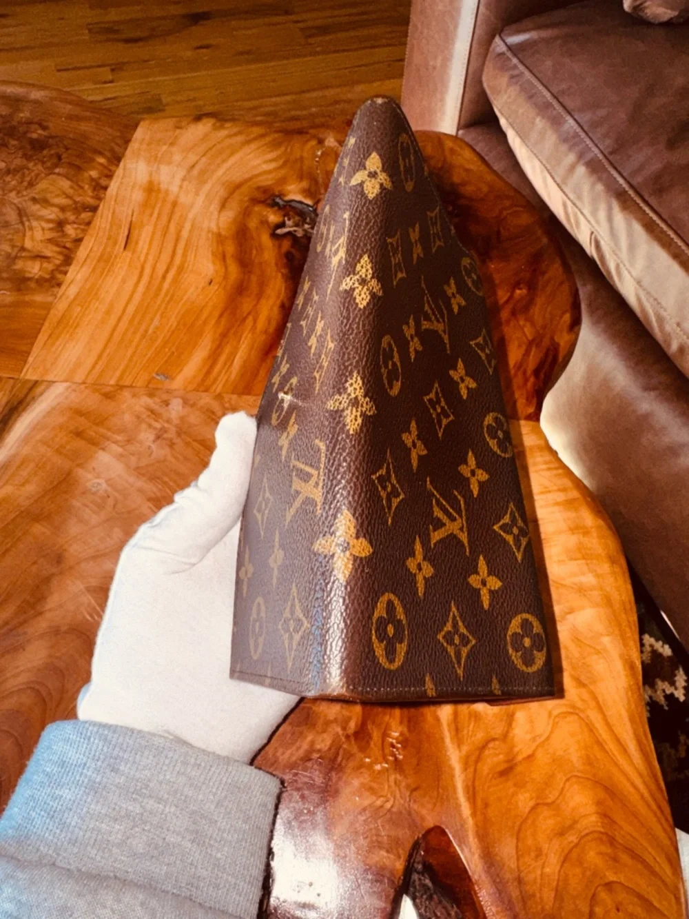 Louis Vuitton monogram Sarah wallet beautiful vintage pre-loved 1991 - Picture 13 of 15